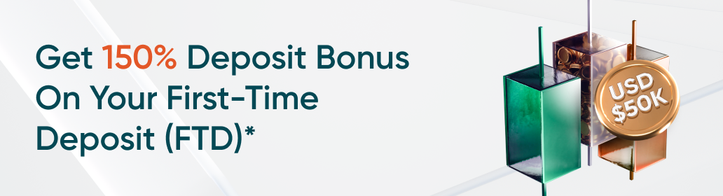 Vantage Markets 150% first deposit bonus up to 2,500 dollars